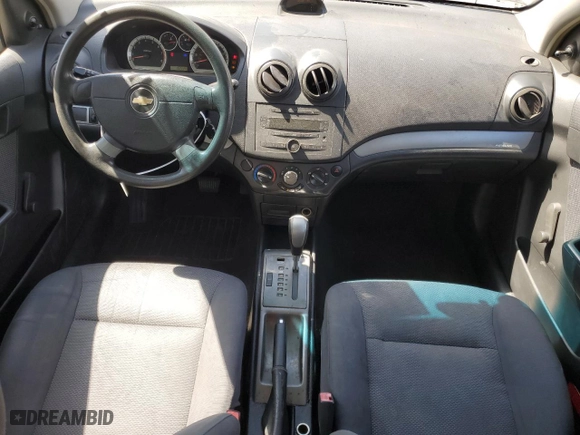 2008 Chevrolet Aveo LS with VIN KL1TD56698B280485, listed as a Copart auction lot 50090485 with 162,226 mi miles and Salvage Title. Bid and sale history available at carsss.com. Image 8.