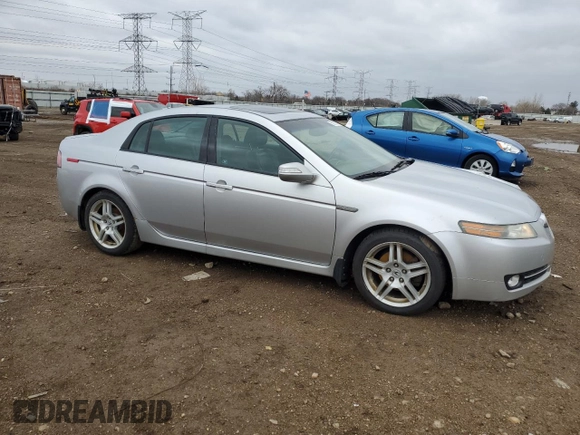 2008 Acura TL with VIN 19UUA66248A004764, listed as a Copart auction lot 50085275 with 302,613 mi miles and Salvage Title. Bid and sale history available at carsss.com. Image 4.