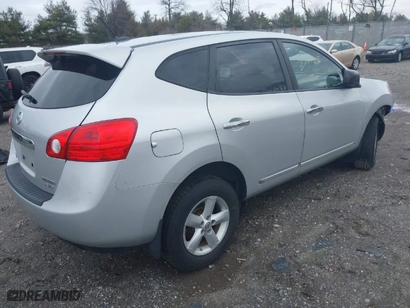 2012 Nissan Rogue SV with VIN JN8AS5MV8CW374508, listed as a IAAI auction lot 41727156 with 130,373 mi miles. Bid and sale history available at carsss.com. Image 4.