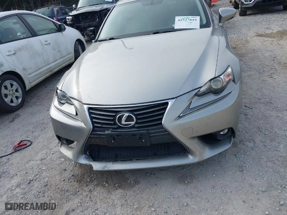 2015 Lexus IS 250 with VIN JTHBF1D22F5070411, listed as a IAAI auction lot 41527819 with 72,895 mi miles. Bid and sale history available at carsss.com. Image 12.