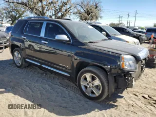 2015 GMC Terrain Denali with VIN 2GKALUEK0F6161918, listed as a Copart auction lot 81574114 with 61,354 mi miles and Salvage Title. Bid and sale history available at carsss.com. Image 4.