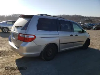 2006 Honda Odyssey LX with VIN 5FNRL38266B014131, listed as a Copart auction lot 48244525 with 265,426 mi miles and Salvage Title. Bid and sale history available at carsss.com. Image 3.
