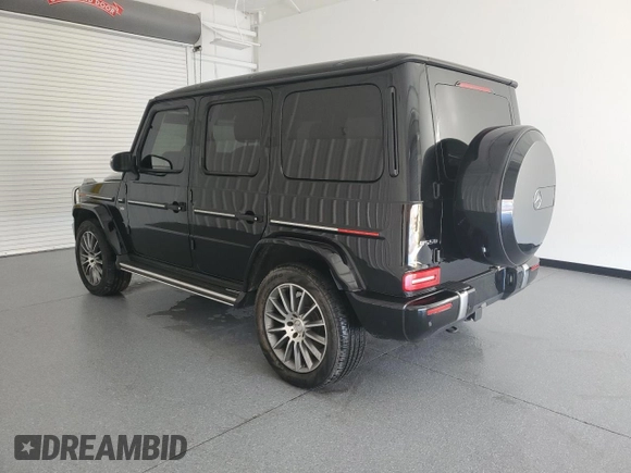 2022 Mercedes-Benz G 550 with VIN W1NYC6BJ6NX457809, listed as a Copart auction lot 79406964 with 11,185 mi miles and Salvage Title. Bid and sale history available at DreamBid. Image 2.