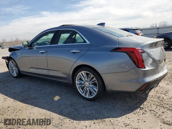 2020 Cadillac CT4 Premium Luxury z VIN 1G6DB5RK6L0118753, wystawiony jako Copart lot #49997415 z przebiegiem 39 182 mil mil oraz Szkoda całkowita • Salvage title. Historia ofert i sprzedaży dostępna na DreamBid. Obrazek 2.