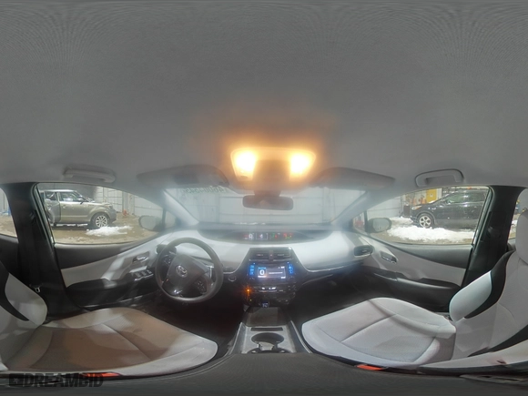 2019 Toyota Prius LE with VIN JTDL9RFU4K3005186, listed as a Copart auction lot 46004545 with 54,827 mi miles and Salvage Title. Bid and sale history available at carsss.com. Image 14.
