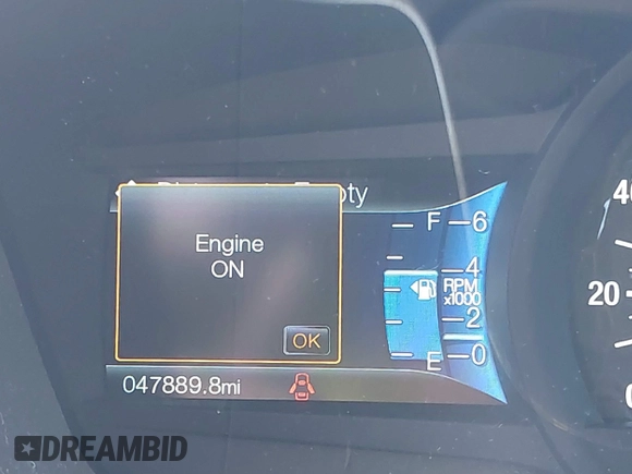 2017 Ford Fusion Titanium with VIN 3FA6P0K91HR124636, listed as a IAAI auction lot 41825469 with 47,889 mi miles. Bid and sale history available at carsss.com. Image 15.