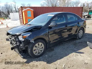 2020 Kia Rio S with VIN 3KPA24AD4LE298992, listed as a Copart auction lot 49251505 with 85,838 mi miles and Salvage Title. Bid and sale history available at carsss.com. Image 1.