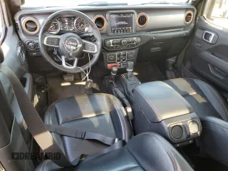 2023 Jeep Gladiator Mojave with VIN 1C6JJTEG8PL569249, listed as a Copart auction lot 53398865 with 19,416 mi miles and Salvage title. Bid and sale history available at DreamBid. Image 8.
