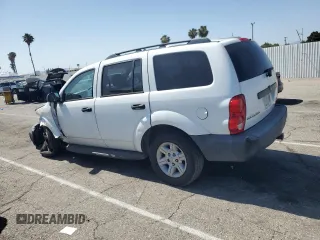 2007 Dodge Durango with VIN 1D8HB38N47F557095, listed as a Copart auction lot 61358085 with 200,832 mi miles and Salvage title. Bid and sale history available at DreamBid. Image 2.