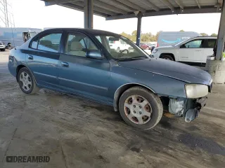 2002 Hyundai Elantra GLS with VIN KMHDN45D62U387263, listed as a Copart auction lot 51808685 with 155,670 mi miles and Clean Title. Bid and sale history available at carsss.com. Image 4.