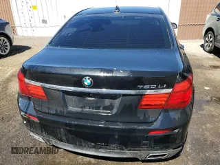 2015 BMW 7 Series 750Li with VIN WBAYE8C54FD780710, listed as a Copart auction lot 50499865 with 101,539 mi miles and Clean Title. Bid and sale history available at carsss.com. Image 6.