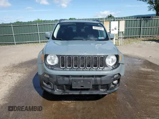 2017 Jeep Renegade Latitude with VIN ZACCJBBB9HPF91665, listed as a Copart auction lot 58564845 with 159,524 mi miles and Salvage title. Bid and sale history available at DreamBid. Image 5.