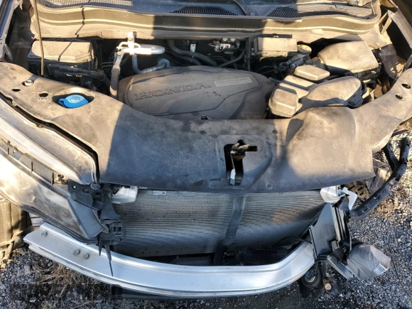 2017 Honda Pilot EX with VIN 5FNYF6H30HB081629, listed as a Copart auction lot 83344684 with 68,676 mi miles and Salvage Title. Bid and sale history available at DreamBid. Image 12.