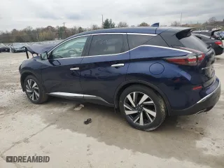 2024 Nissan Murano SL with VIN 5N1AZ2CJ3RC115404, listed as a Copart auction lot 81108454 with 6,396 mi miles and Salvage Title. Bid and sale history available at carsss.com. Image 2.