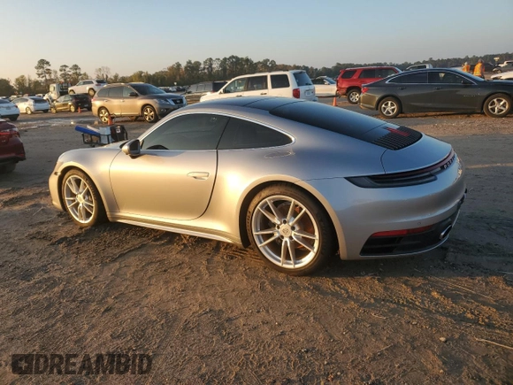 2024 Porsche 911 Carrera with VIN WP0AA2A97RS207304, listed as a Copart auction lot 84526074 with 0 mi miles and Non Repairable. Bid and sale history available at carsss.com. Image 2.