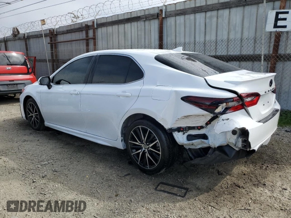 2023 Toyota Camry SE with VIN 4T1G11AK0PU779075, listed as a Copart auction lot 50642705 with 16,392 mi miles and Salvage Title. Bid and sale history available at DreamBid. Image 2.