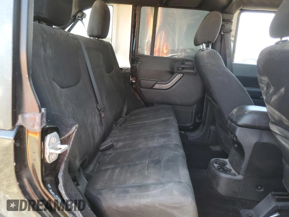 2017 Jeep Wrangler Unlimited Sport with VIN 1C4BJWDG3HL683354, listed as a Copart auction lot 63024845 with 52,813 mi miles and Salvage title. Bid and sale history available at DreamBid. Image 11.