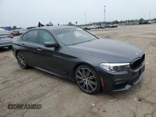 2018 BMW 5 Series 540i with VIN WBAJE5C5XJWA95322, listed as a Copart auction lot 60434385 with 73,073 mi miles and Salvage title. Bid and sale history available at DreamBid. Image 4.