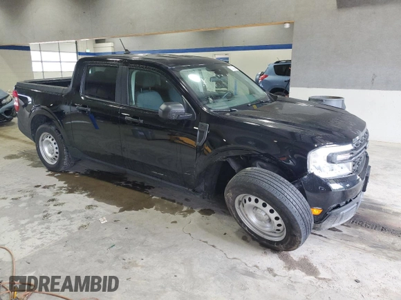 2023 Ford Maverick XL with VIN 3FTTW8E3XPRA36530, listed as a Copart auction lot 55406425 with 14,023 mi miles and Salvage Title. Bid and sale history available at DreamBid. Image 4.