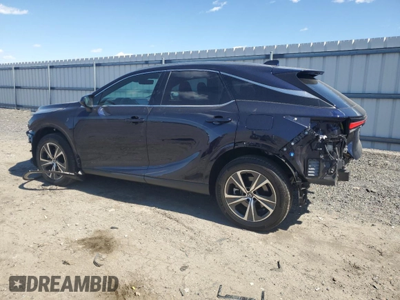 2023 Lexus RX 350h z VIN 2T2BBMCA7PC006100, wystawiony jako Copart lot #50487565 z przebiegiem 21 165 mil mil oraz Szkoda całkowita • Salvage title. Historia ofert i sprzedaży dostępna na DreamBid. Obrazek 2.