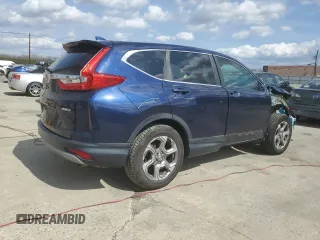 2017 Honda CR-V EX-L with VIN 2HKRW2H8XHH688292, listed as a Copart auction lot 50785045 with 66,169 mi miles and Salvage Title. Bid and sale history available at carsss.com. Image 3.