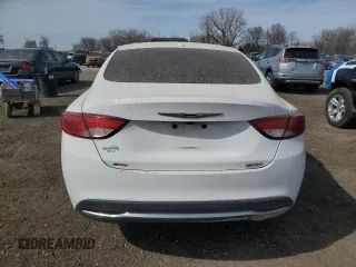2015 Chrysler 200 Limited with VIN 1C3CCCAB1FN612827, listed as a Copart auction lot 49510185 with 112,217 mi miles and Salvage Title. Bid and sale history available at carsss.com. Image 6.