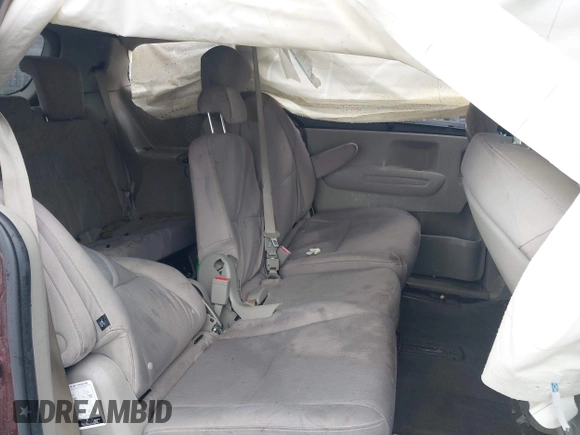 2016 Kia Sedona LX with VIN KNDMB5C17G6144987, listed as a IAAI auction lot 41569757 with 164,539 mi miles. Bid and sale history available at carsss.com. Image 8.