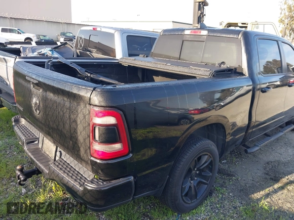 2022 Ram 1500 Big Horn with VIN 1C6RREMT1NN383138, listed as a IAAI auction lot 41576458 with 116,842 mi miles. Bid and sale history available at carsss.com. Image 4.