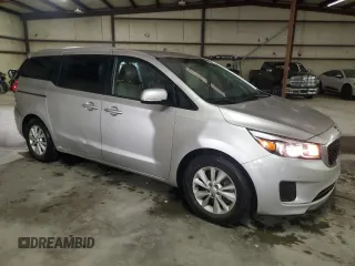 2017 Kia Sedona LX with VIN KNDMB5C11H6240793, listed as a Copart auction lot 71200214 with 66,345 mi miles and Salvage Title. Bid and sale history available at carsss.com. Image 4.