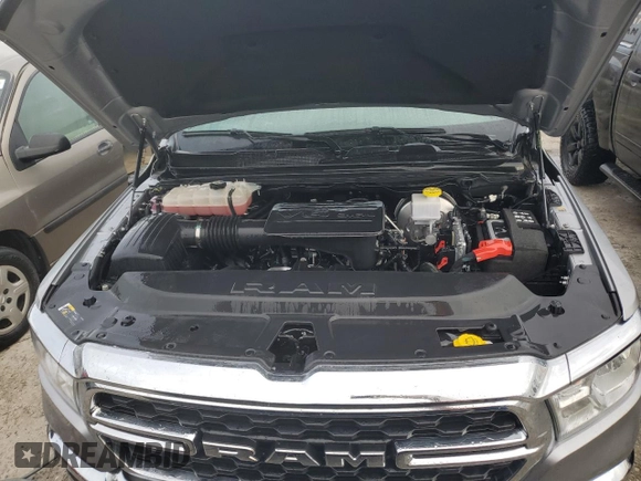 2023 Ram 1500 Big Horn with VIN 1C6RREBG3PN573970, listed as a Copart auction lot 76163154 with 4,318 mi miles and Non Repairable. Bid and sale history available at carsss.com. Image 11.