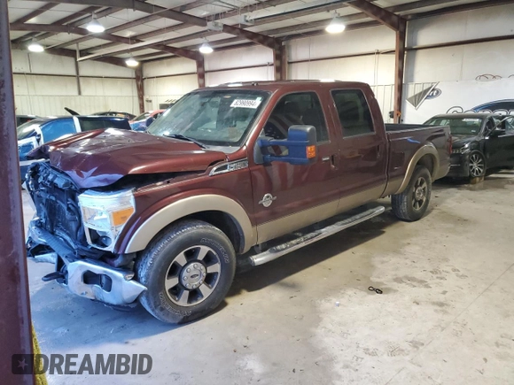 2011 Ford Super Duty F-250 SRW XL with VIN 1FT7W2AT7BEC34997, listed as a Copart auction lot 82990994 with 94,905 mi miles and Salvage Title. Bid and sale history available at carsss.com. Image 1.