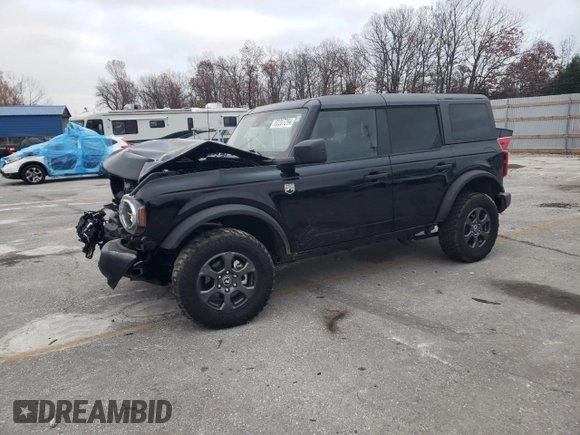 2023 Ford Bronco with VIN 1FMDE5BH2PLB27629, listed as a Copart auction lot 82207294 with 41,798 mi miles and Salvage title. Bid and sale history available at DreamBid. Image 1.