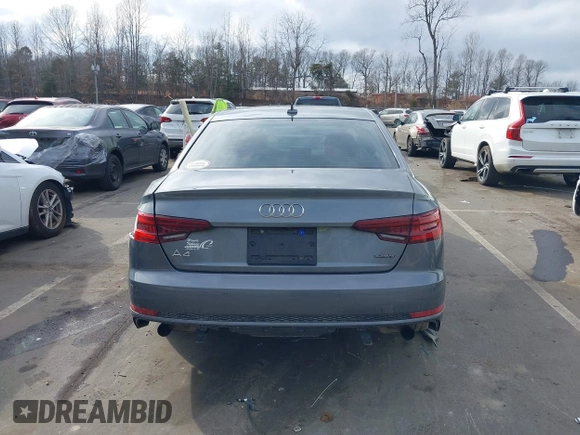 2019 Audi A4 Premium Plus with VIN WAUENAF46KN018769, listed as a IAAI auction lot 41418569 with 90,640 mi miles. Bid and sale history available at carsss.com. Image 15.