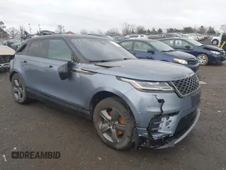 2021 Land Rover Range Rover Velar R-Dynamic S with VIN SALYT2EX7MA313759, listed as a IAAI auction lot 41694731 with 1 mi miles. Bid and sale history available at carsss.com. Image 1.