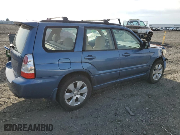2007 Subaru Forester X w/Premium Pkg with VIN JF1SG65657H745784, listed as a Copart auction lot 76562584 with 135,247 mi miles and Salvage Title. Bid and sale history available at carsss.com. Image 3.