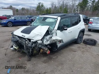 2016 Jeep Renegade Trailhawk with VIN ZACCJBCT4GPD12242, listed as a IAAI auction lot 42035366 with 112,429 mi miles and . Bid and sale history available at DreamBid. Image 21.