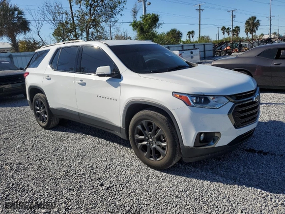 2019 Chevrolet Traverse RS with VIN 1GNERJKX4KJ114342, listed as a Copart auction lot 41605095 with 89,268 mi miles and Salvage Title. Bid and sale history available at carsss.com. Image 4.