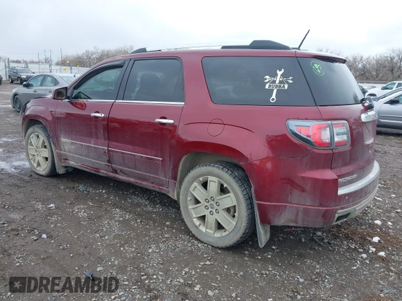 2016 GMC Acadia Denali with VIN 1GKKVTKD5GJ126066, listed as a IAAI auction lot 41787922 with 118,374 mi miles. Bid and sale history available at carsss.com. Image 3.