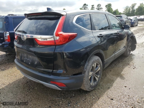 2018 Honda CR-V LX with VIN 2HKRW5H39JH419616, listed as a Copart auction lot 47798715 with 77,285 mi miles and Salvage Title. Bid and sale history available at carsss.com. Image 3.