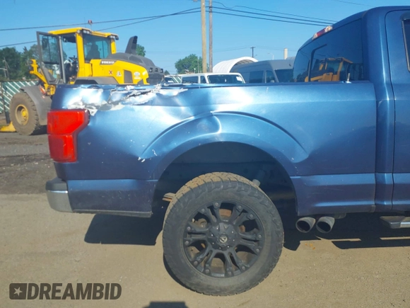 2018 Ford F-150 XL with VIN 1FTFX1EG0JFB07498, listed as a IAAI auction lot 42550647 with 126,637 mi miles and . Bid and sale history available at DreamBid. Image 6.