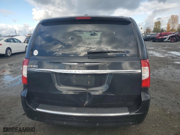 2011 Chrysler Town & Country Touring-L with VIN 2A4RR8DG8BR613988, listed as a Copart auction lot 80772174 with 211,124 mi miles and Salvage Title. Bid and sale history available at carsss.com. Image 6.