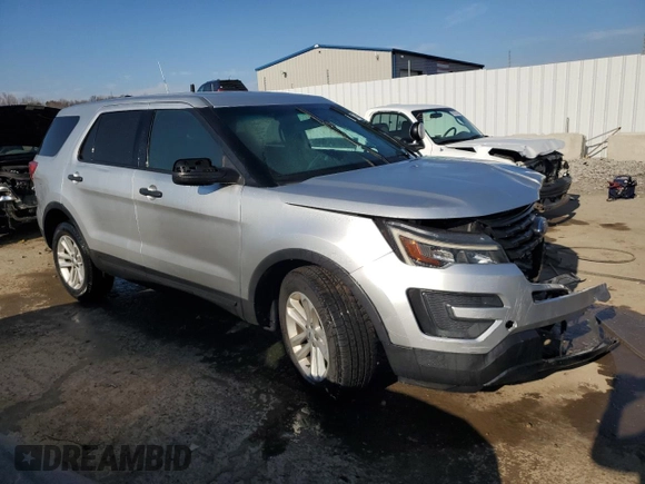 2016 Ford Utility Police Interceptor with VIN 1FM5K8AR8GGA08291, listed as a Copart auction lot 43563794 with 111,012 mi miles and Salvage Title. Bid and sale history available at carsss.com. Image 4.