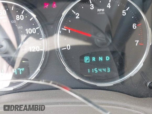 2009 Jeep Liberty Sport with VIN 1J8GN28K69W512320, listed as a IAAI auction lot 41970015 with 115,443 mi miles. Bid and sale history available at carsss.com. Image 15.