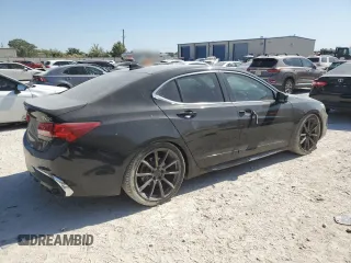 2018 Acura TLX w/Technology Pkg with VIN 19UUB2F50JA004735, listed as a Copart auction lot 75613964 with 104,890 mi miles and Clean Title. Bid and sale history available at carsss.com. Image 3.