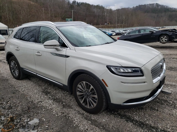 2021 Lincoln Nautilus Reserve with VIN 2LMPJ8K93MBL09391, listed as a Copart auction lot 78913983 with 24,604 mi miles. Bid and sale history available at carsss.com. Image 4.