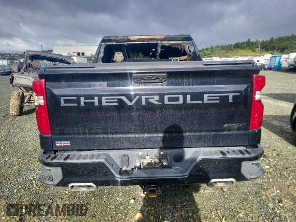 2023 Chevrolet Silverado 1500 RST with VIN 1GCUDEEL4PZ208393, listed as a Copart auction lot 71346124 with Not Provided miles and Non Repairable. Bid and sale history available at DreamBid. Image 6.