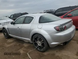 2004 Mazda RX-8 with VIN JM1FE17N240134176, listed as a Copart auction lot 53556025 with 97,818 mi miles and Clean Title. Bid and sale history available at carsss.com. Image 2.