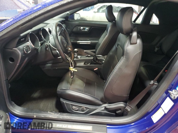 2016 Ford Mustang GT Premium with VIN 1FATP8FF2G5253939, listed as a Copart auction lot 56540785 with 41,262 mi miles and Salvage title. Bid and sale history available at DreamBid. Image 7.