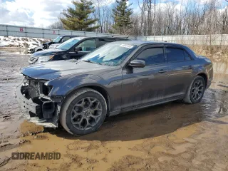 2017 Chrysler 300 300S with VIN 2C3CCAGGXHH612876, listed as a Copart auction lot 46687585 with 163,688 mi miles and Clean Title. Bid and sale history available at carsss.com. Image 1.