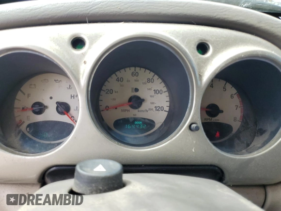 2002 Chrysler PT Cruiser Limited with VIN 3C8FY68B62T312906, listed as a Copart auction lot 53405635 with 164,432 mi miles and Salvage title. Bid and sale history available at DreamBid. Image 9.